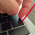 MacBookProのリターンキー不具合 – ダスターで少し復活